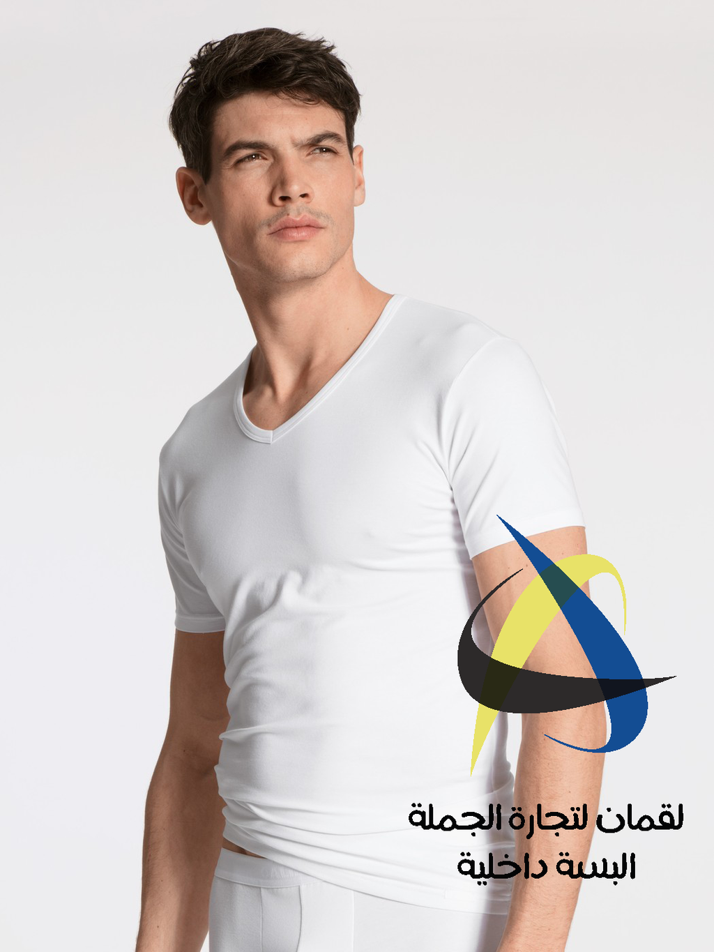 (serie 3 PS) demi mancche exon col v