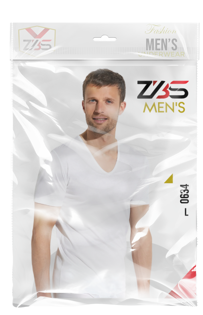 (serie 4 PS) demi manche col v ZBS