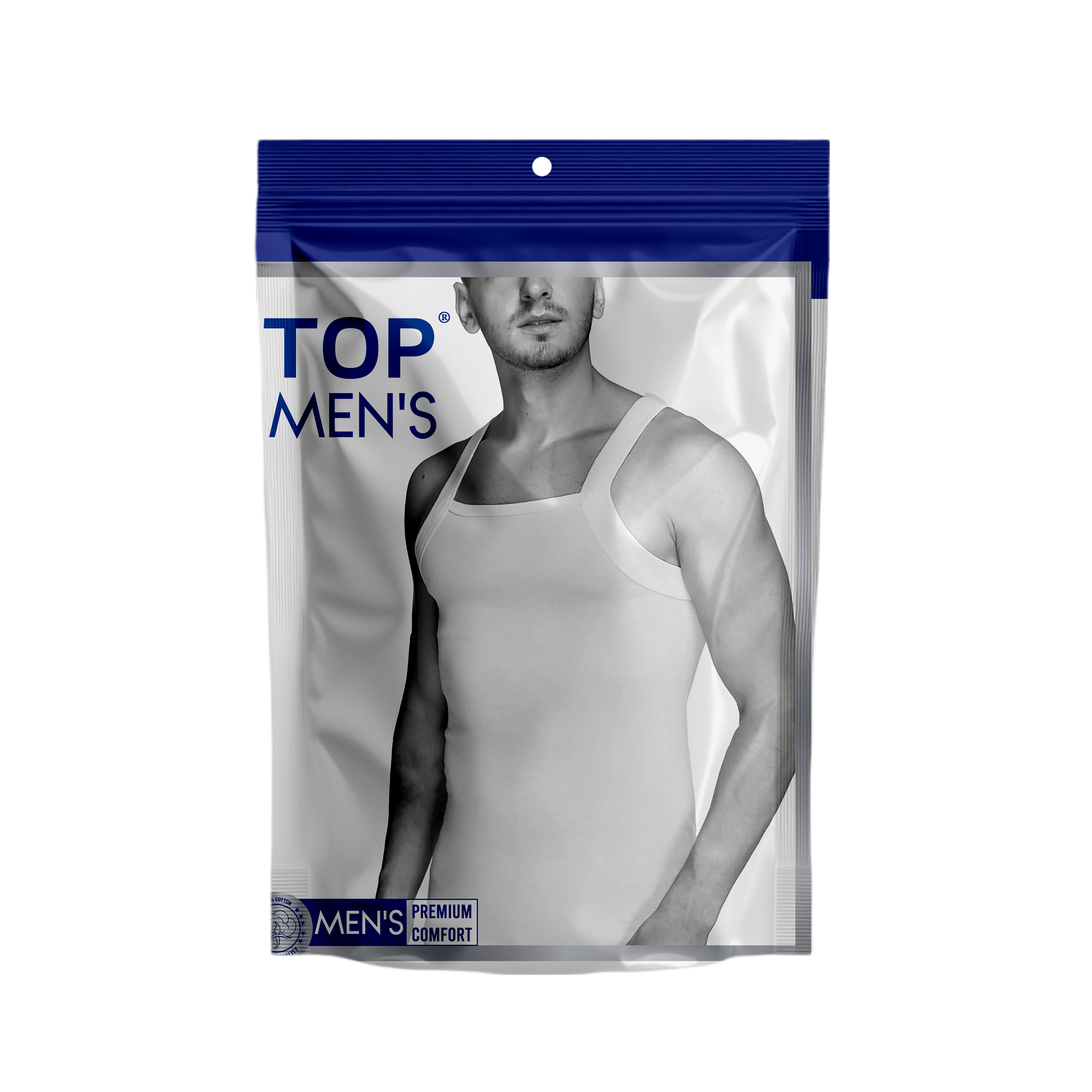 (serie 4PS) dèbardeur carrè top men