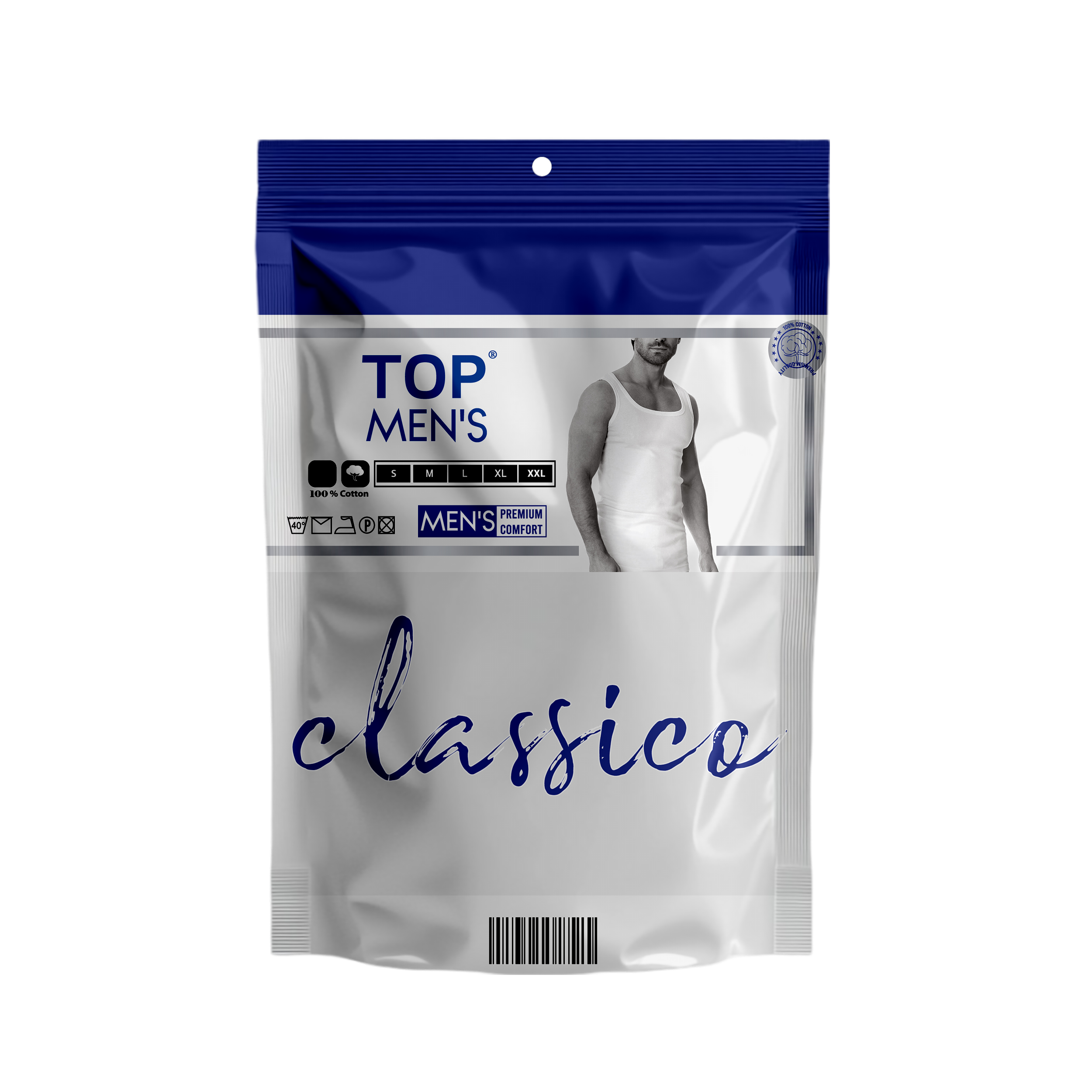 (serie 4PS) dèbardeur top men classico