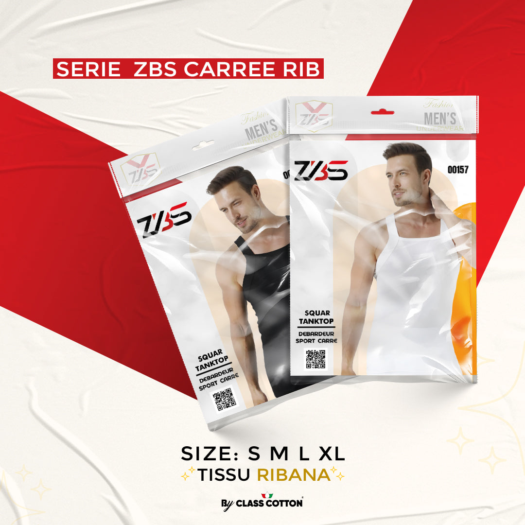 (serie 4 PS) Dèbardeur carre ZBS